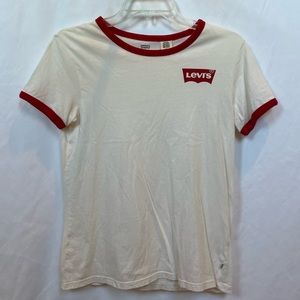 Levi’s Tee with Red Detailing